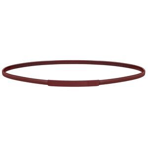 Women Skinny Metal Belt Laides Thin Elastic Red Chain Waist Belt For Dress🐠